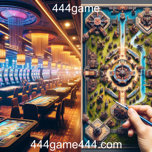 Descubra o Mundo dos Jogos de Estratégia em 444game